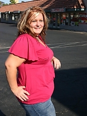 Horny blonde bbw Dani takes black cock cramming in her gash cum spraying in her huge fat tits